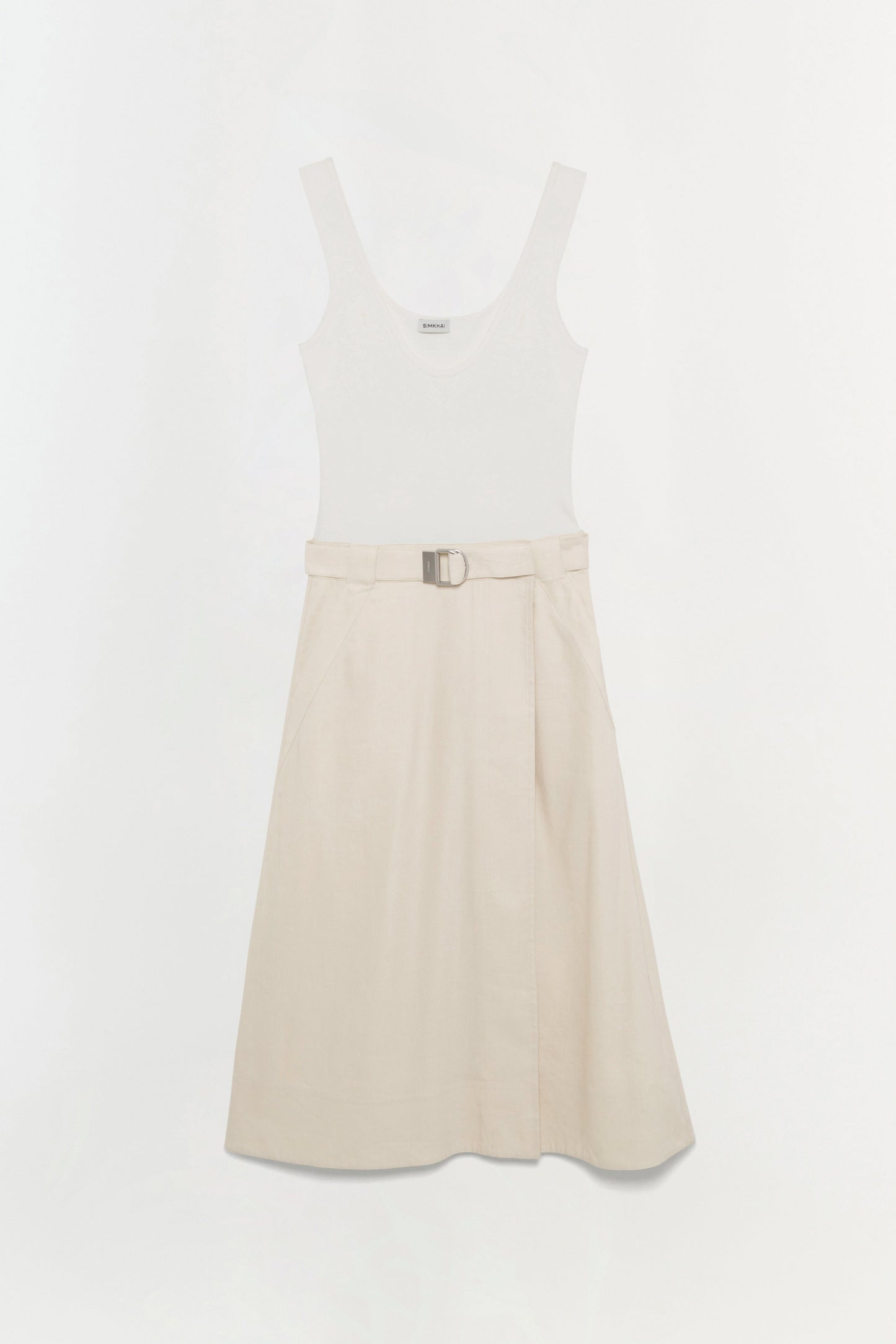 Camden Knit Linen Midi Dress