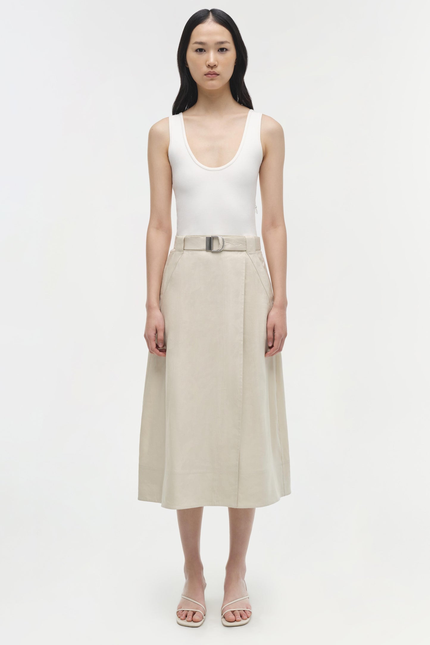 Camden Knit Linen Midi Dress