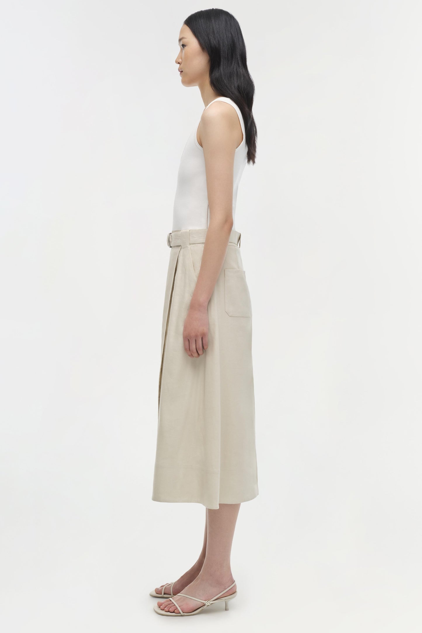 Camden Knit Linen Midi Dress