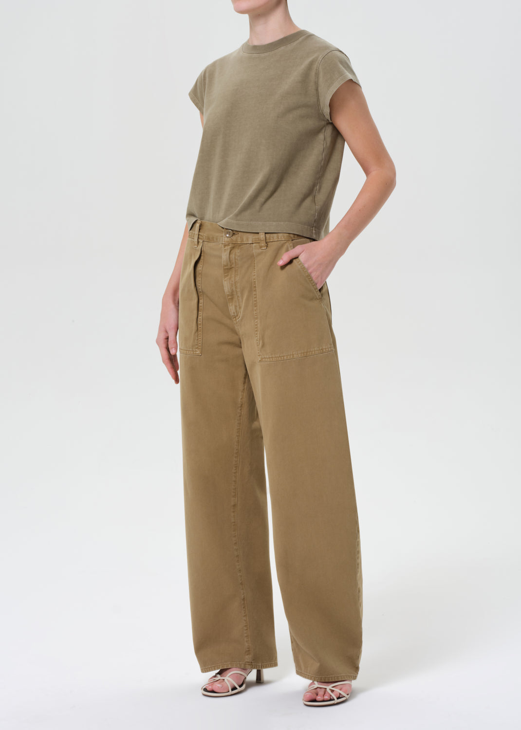 Bryce Cap Sleeve Tee in Cholla