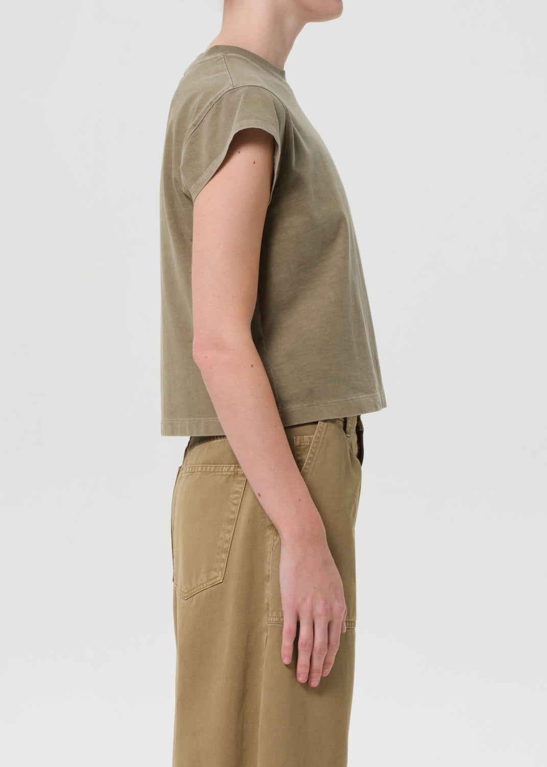 Bryce Cap Sleeve Tee in Cholla