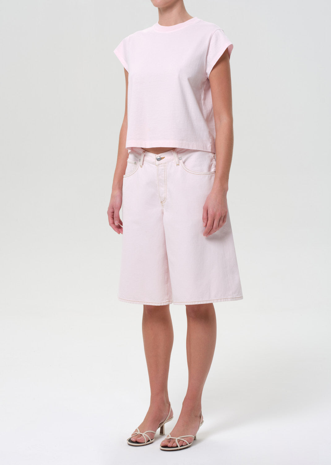 Bryce Cap Sleeve Tee in Cosmos