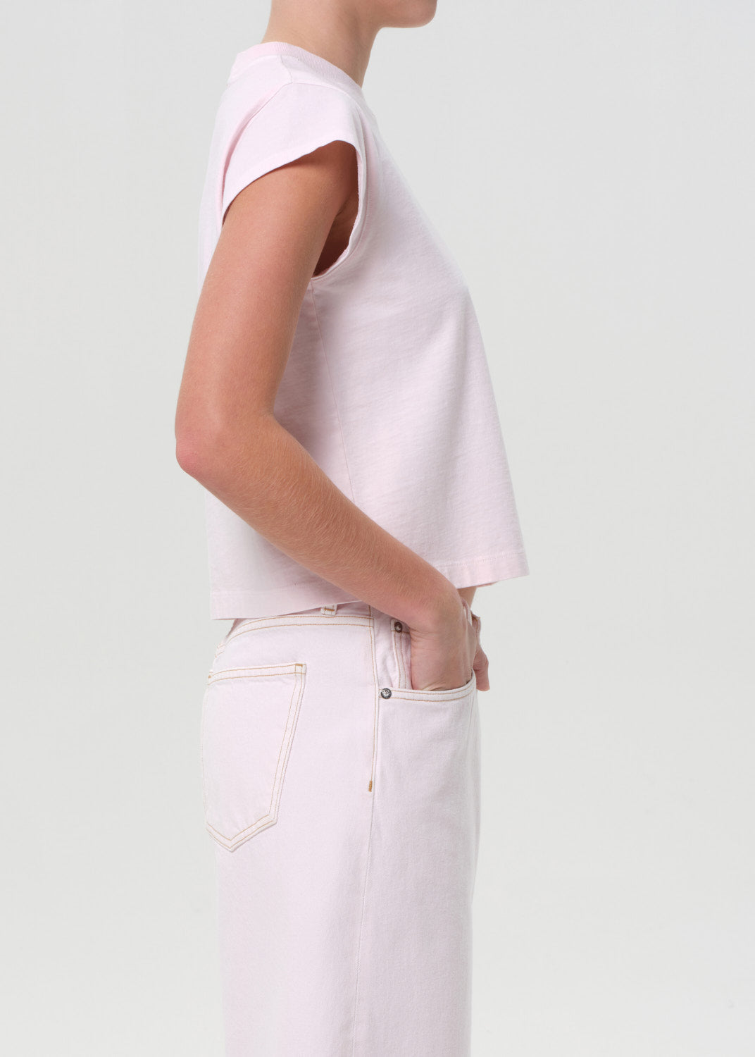 Bryce Cap Sleeve Tee in Cosmos