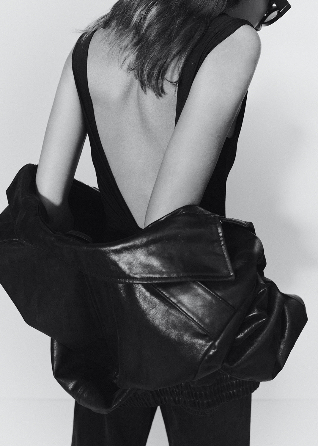 Ara Bodysuit in Black