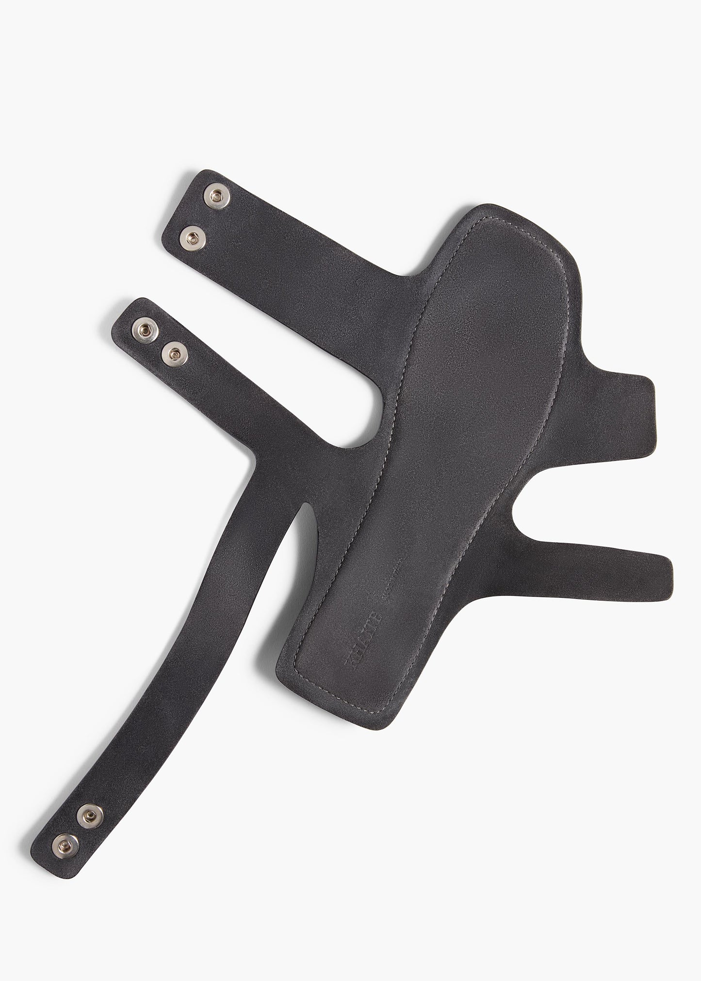 Boden Sandal in Black Leather with Silver Studs
