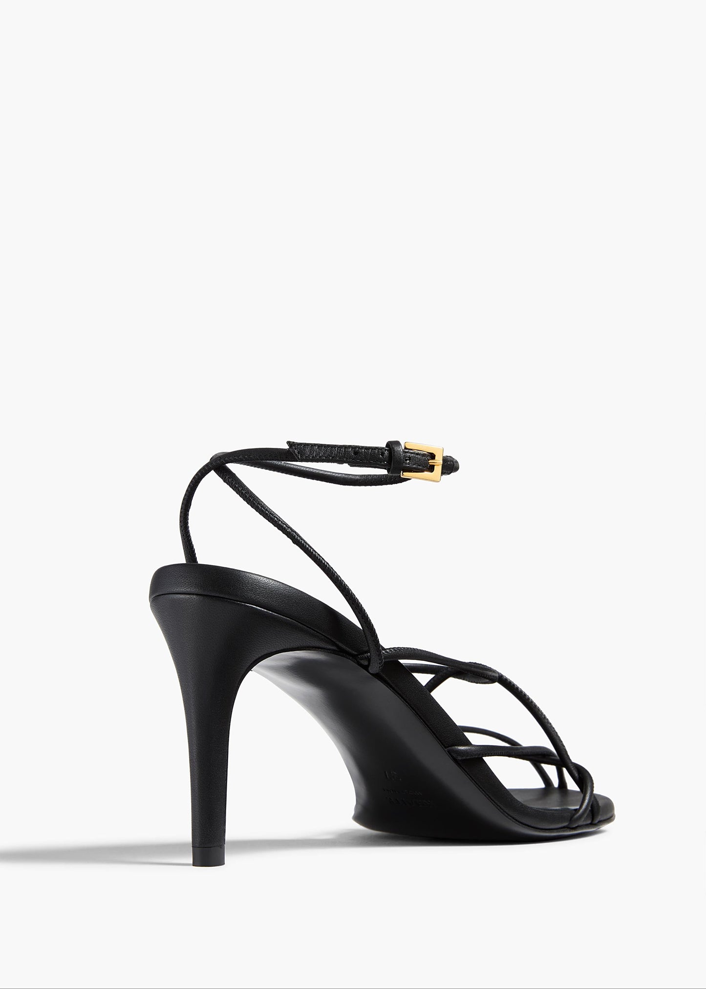 Loulou Sandal in Black Leather