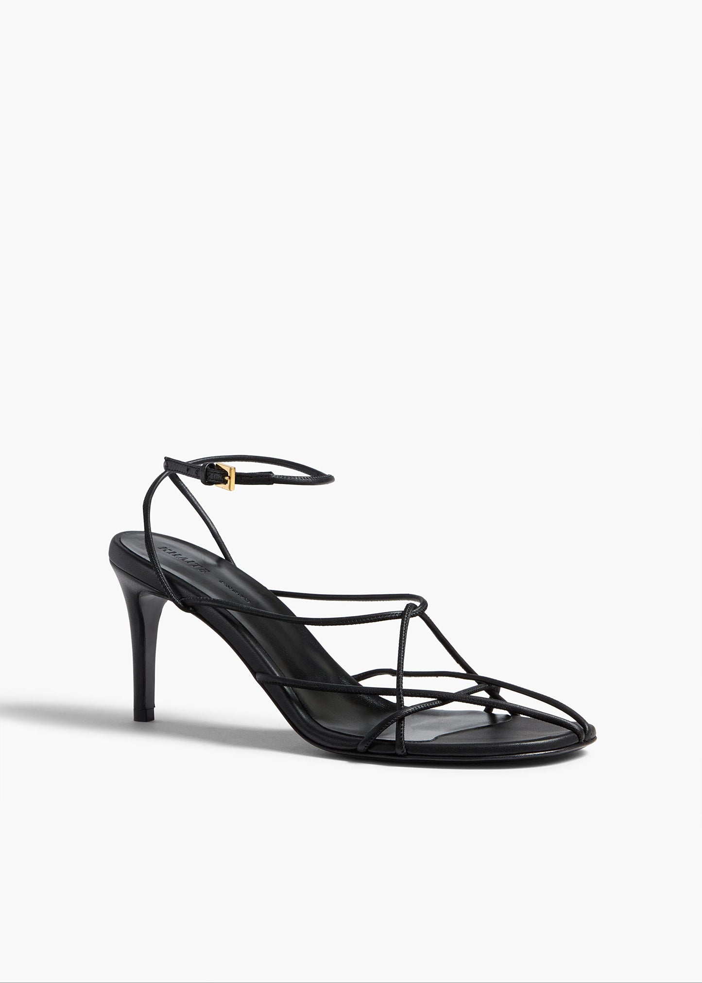 Loulou Sandal in Black Leather