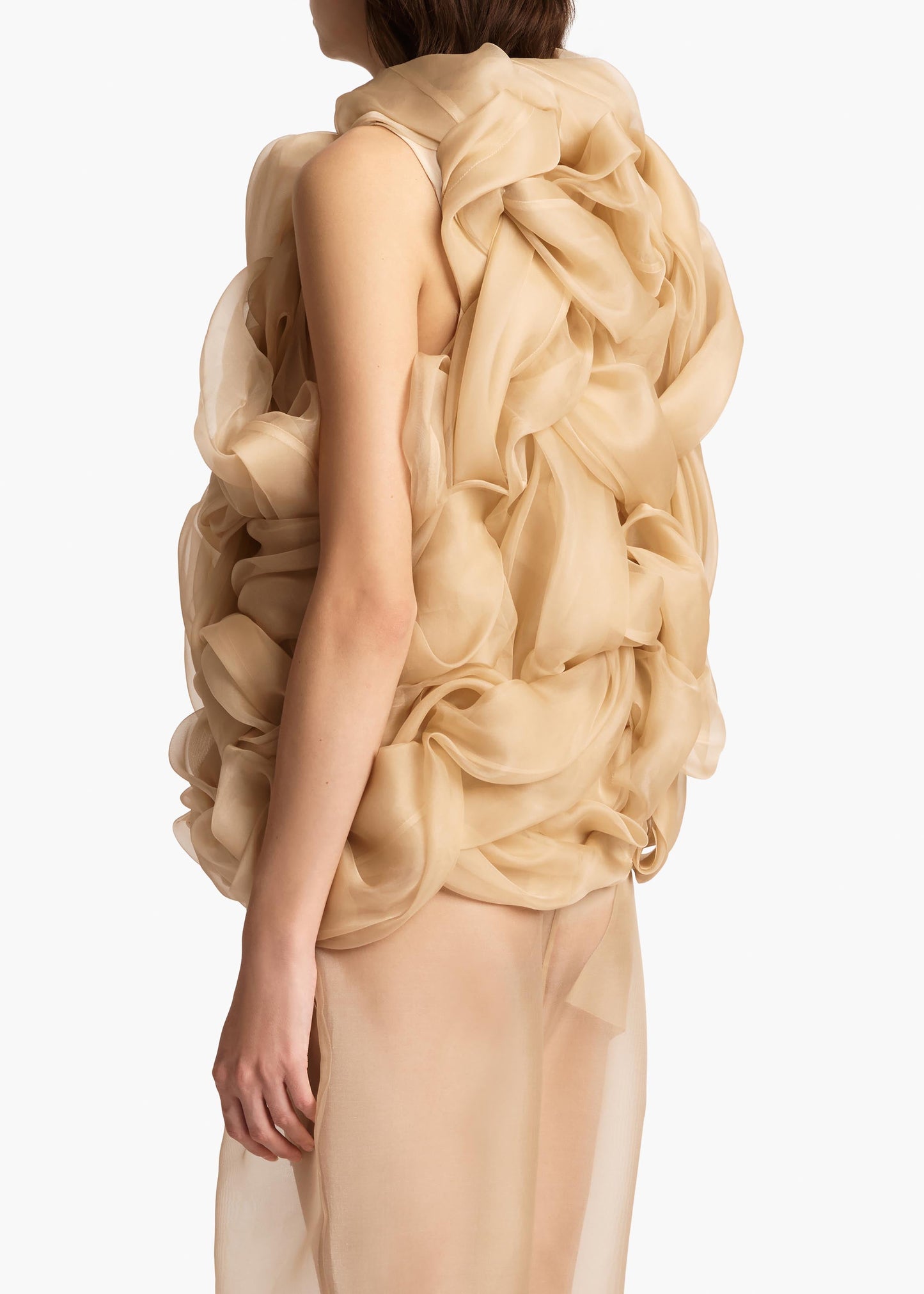 Welles Top in Beige