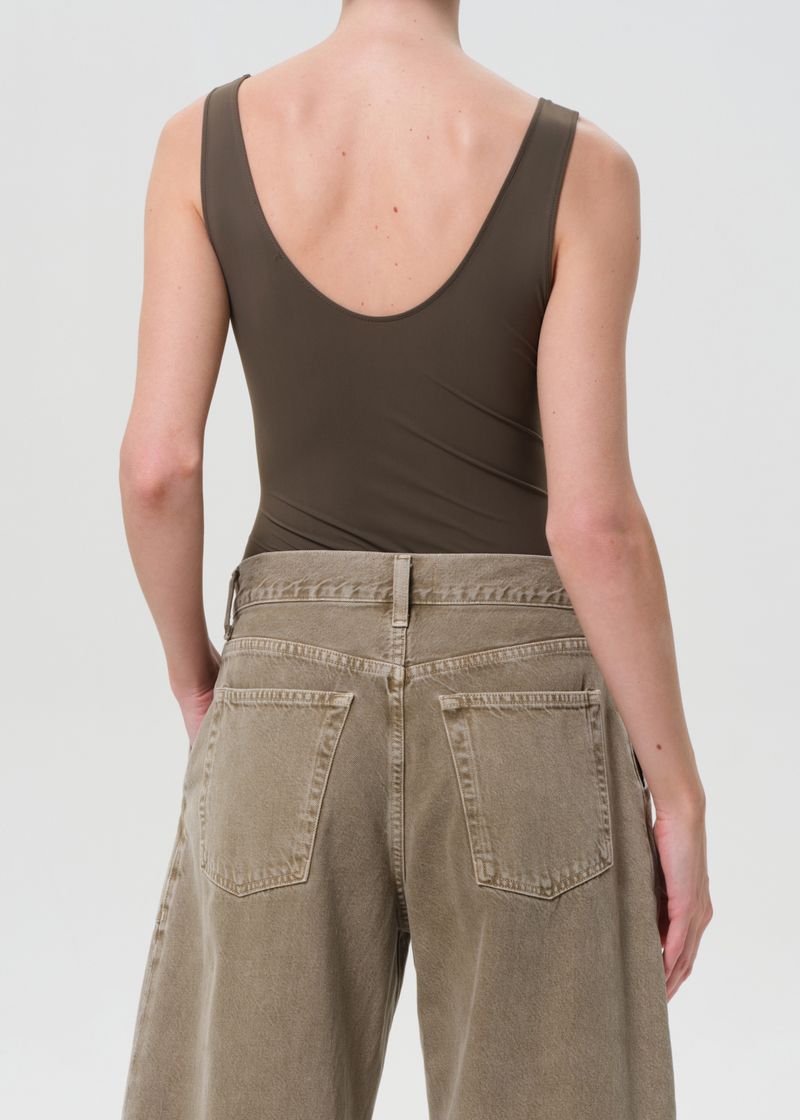 Tora Tank Bodysuit in Grove