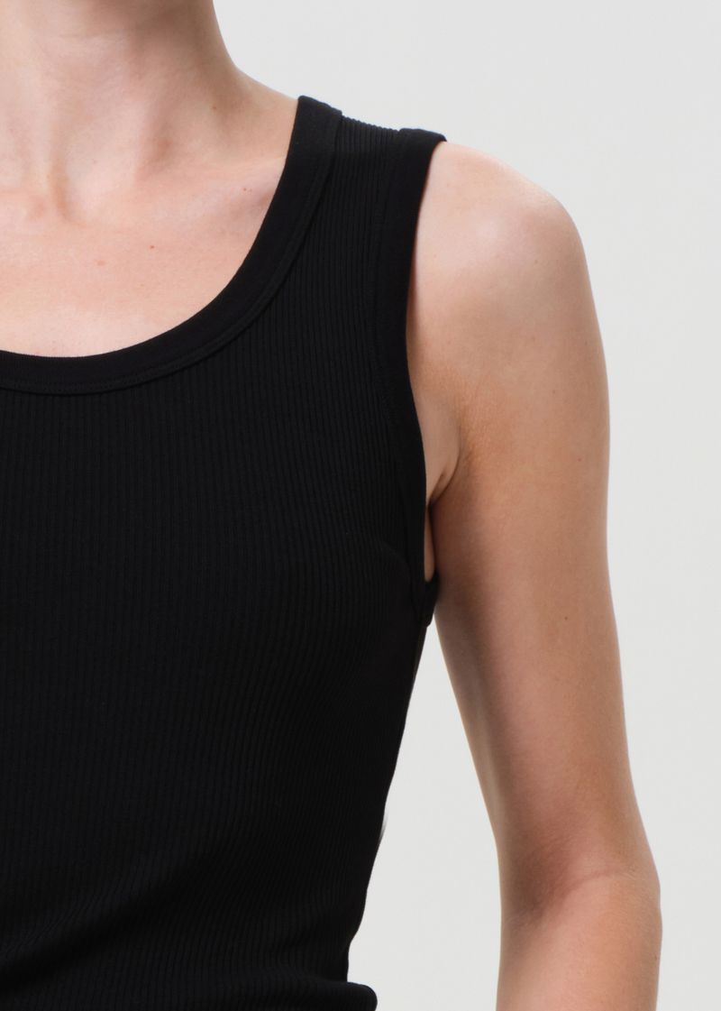 Poppy Tank in Black