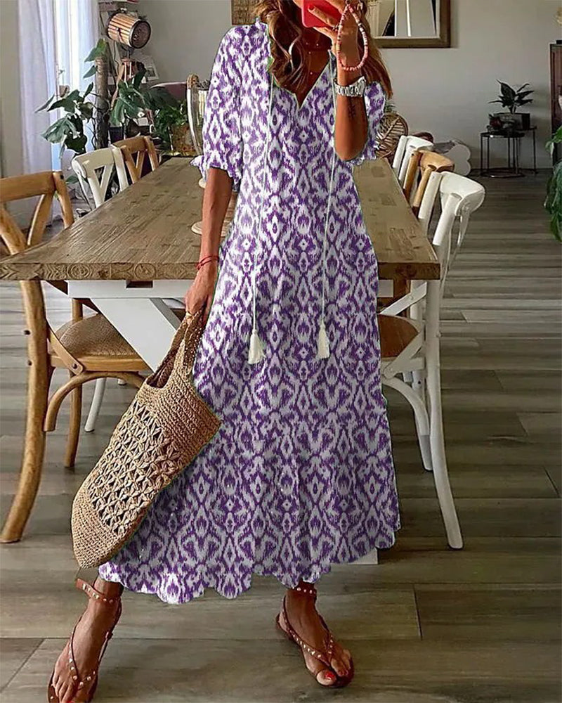 Blanche Maxi Dress for Women – Boho Chic, Light Cotton & Ibiza Summer Style