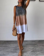 Odette Summer Dress for Women – Casual Sleeveless Dress with Light Cut for Relaxing Summer Days