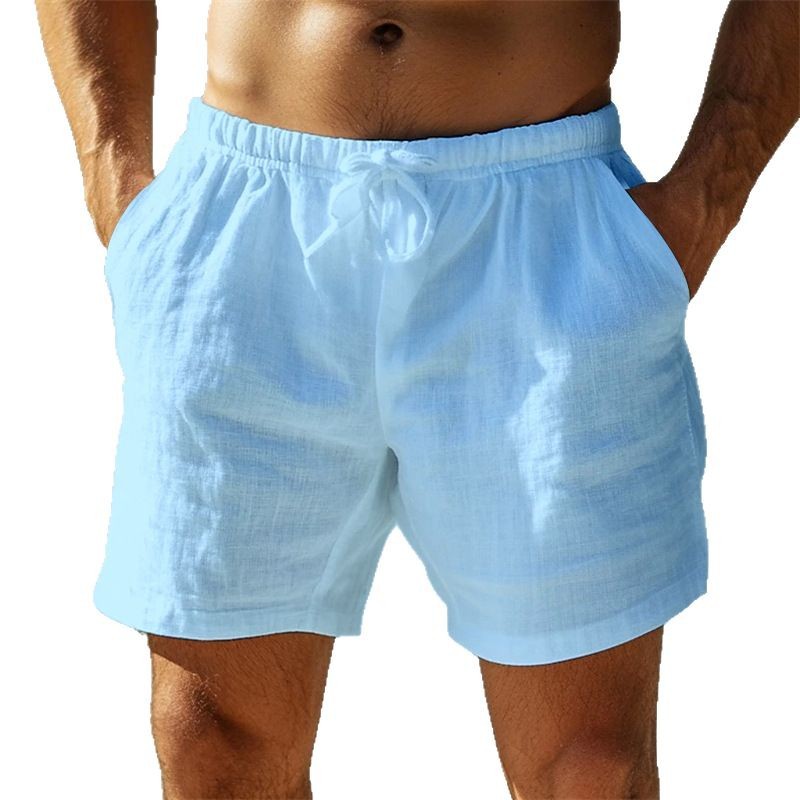 Dylan Cotton Shorts for Men – Breathable Design with Loose Cut & Mid-Thigh Summer Length