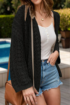 Sienna Crochet Vest for Women – Light Openwork Cardigan in Boho Style & Summer Cut