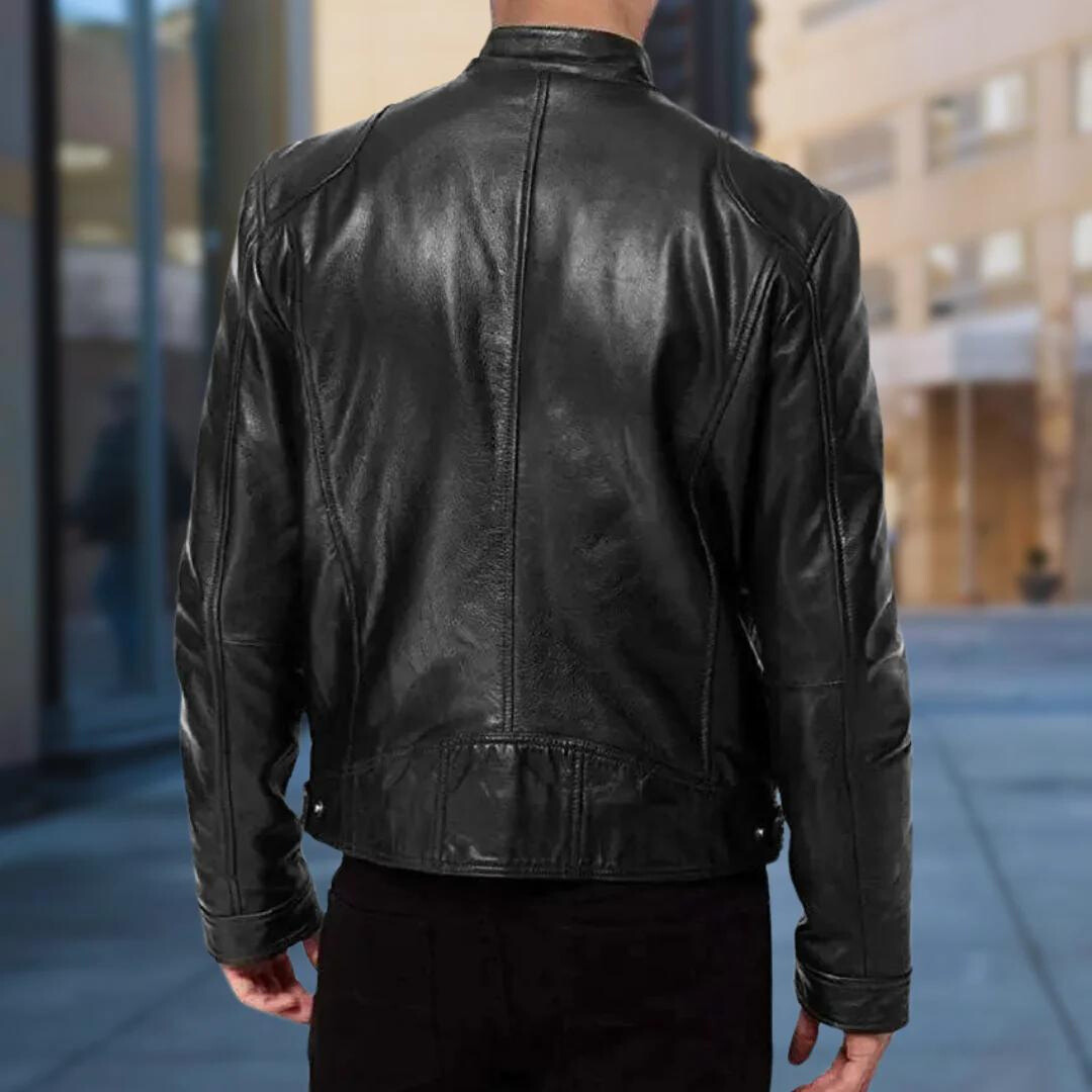 David Leather Jacket for Men – Elegant and Durable Jacket in Modern Comfortable Style