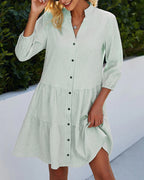 Suzanne Summer Dress for Women – 100% Cotton, Sleeveless and Flowy Cut for Optimal Comfort