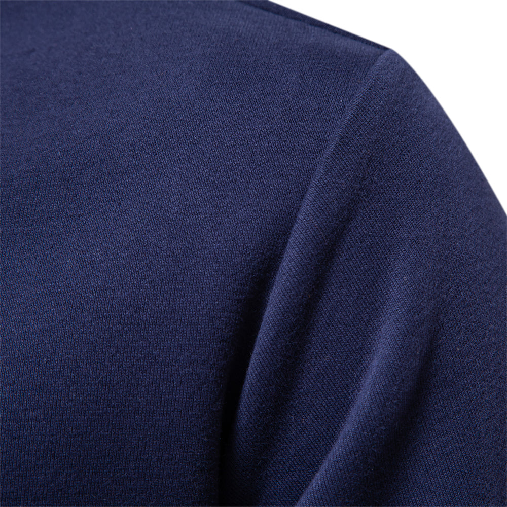 Hugo Polo Sweater for Men – Breathable Long-Sleeve Sweater with Classic Collar & Timeless Style