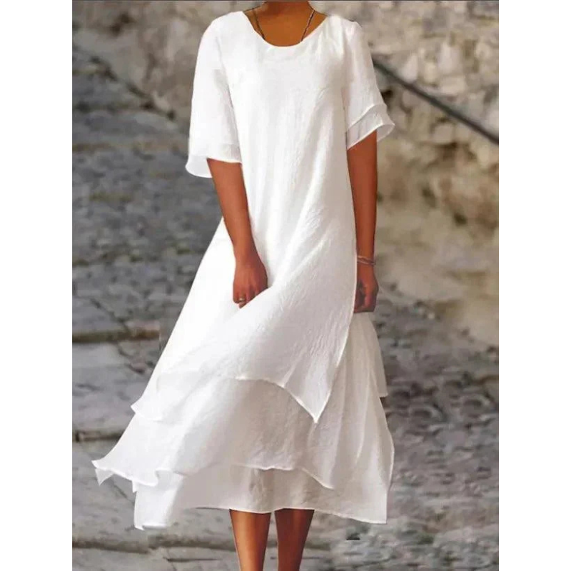 Journee Elegant Dress for Women – Flowy Silhouette & Chic Comfort for Every Occasion