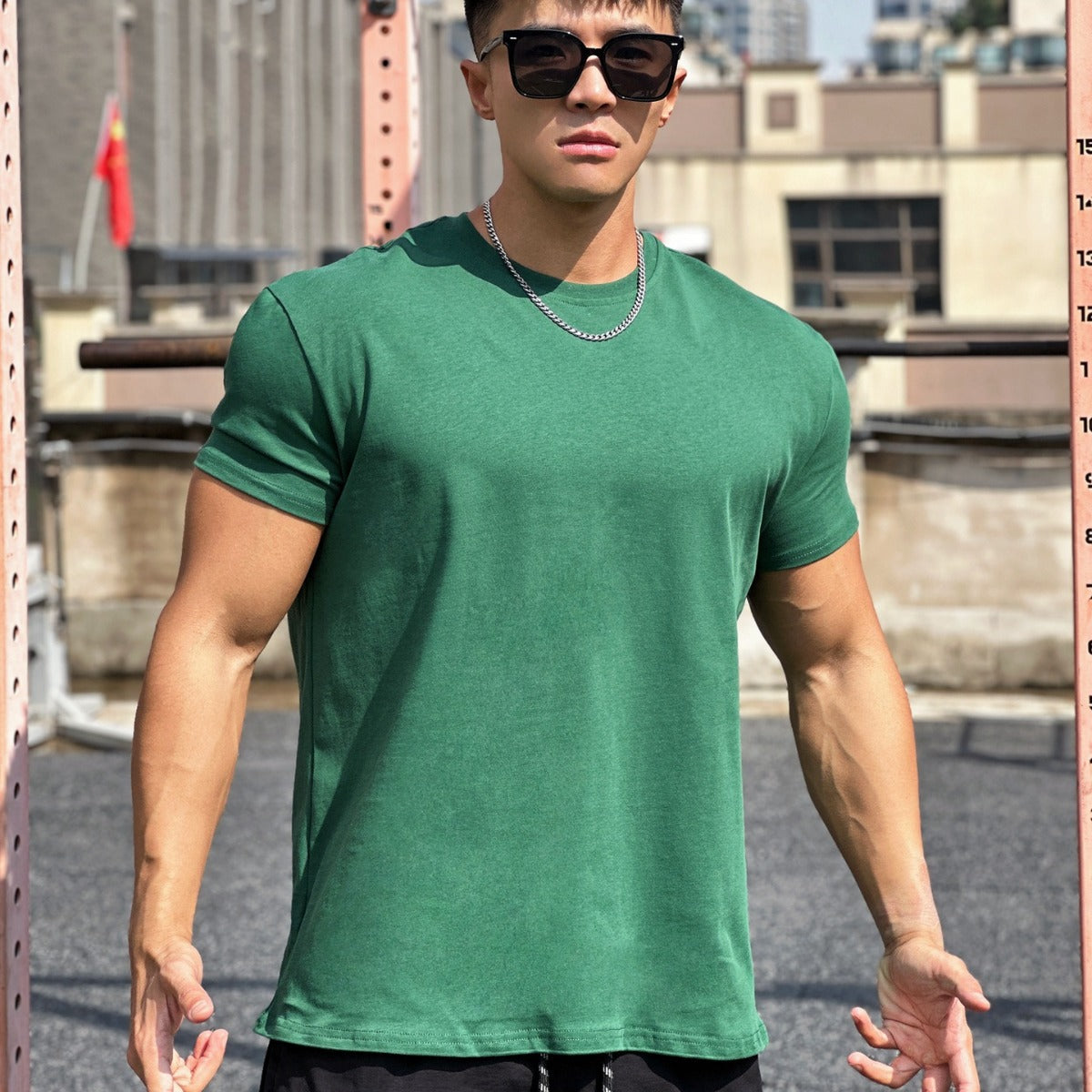 Liam Sport T-Shirt for Men – Loose Short-Sleeve Cotton Tee with Breathable Design
