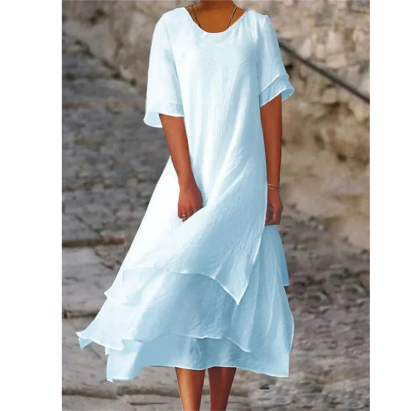 Journee Elegant Dress for Women – Flowy Silhouette & Chic Comfort for Every Occasion