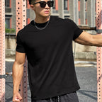 Liam Sport T-Shirt for Men – Loose Short-Sleeve Cotton Tee with Breathable Design