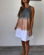 Odette Summer Dress for Women – Casual Sleeveless Dress with Light Cut for Relaxing Summer Days