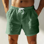 Dylan Cotton Shorts for Men – Breathable Design with Loose Cut & Mid-Thigh Summer Length