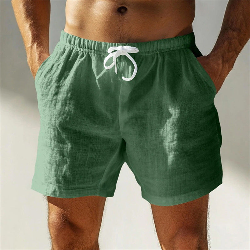 Dylan Cotton Shorts for Men – Breathable Design with Loose Cut & Mid-Thigh Summer Length