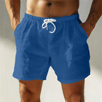 Dylan Cotton Shorts for Men – Breathable Design with Loose Cut & Mid-Thigh Summer Length
