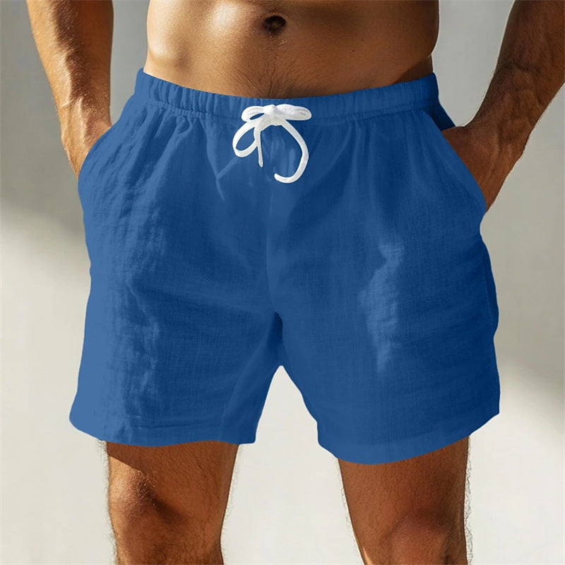Dylan Cotton Shorts for Men – Breathable Design with Loose Cut & Mid-Thigh Summer Length