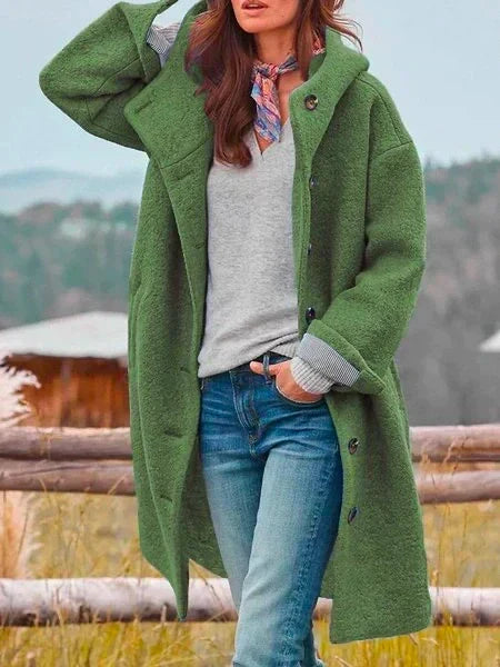 Audrey Soft Wool Coat for Women – Elegant, Warm & Versatile for Winter