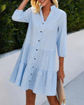 Suzanne Summer Dress for Women – 100% Cotton, Sleeveless and Flowy Cut for Optimal Comfort