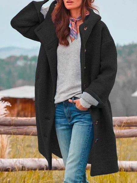 Audrey Soft Wool Coat for Women – Elegant, Warm & Versatile for Winter