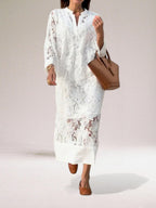 Jennylyn Maxi Dress for Women – Long Airy Lace Dress, Boho Summer Style & Breathable Comfort