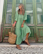 Sandy Long Dress for Women – Versatile Style with Light Fabric & Timeless Elegance