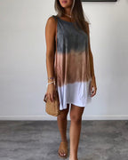 Odette Summer Dress for Women – Casual Sleeveless Dress with Light Cut for Relaxing Summer Days