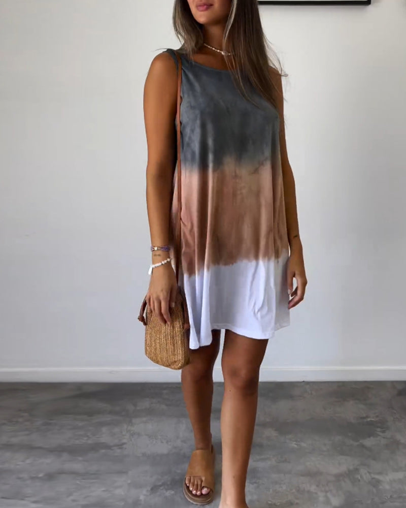 Odette Summer Dress for Women – Casual Sleeveless Dress with Light Cut for Relaxing Summer Days