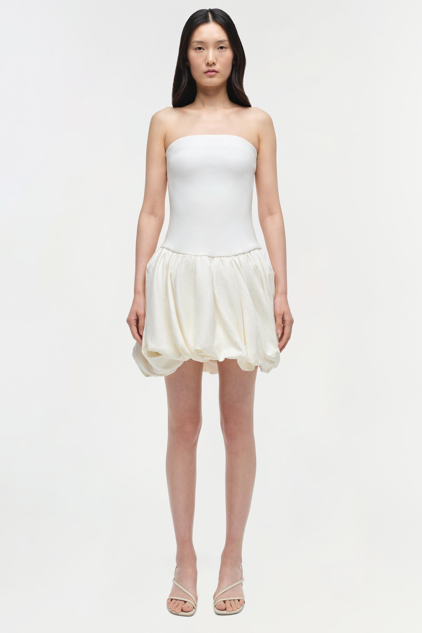 Pollie Strapless Combo Mini Dress