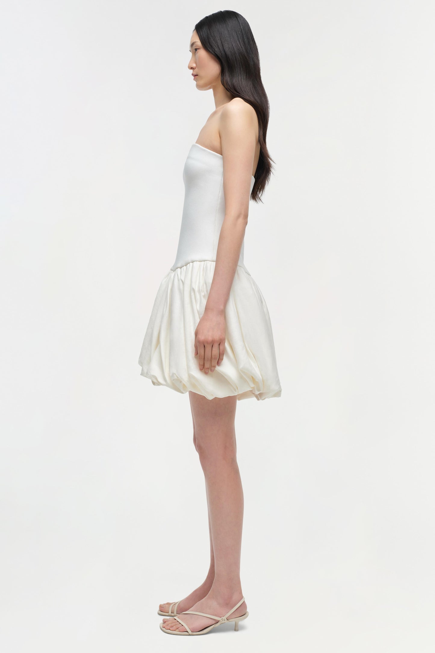 Pollie Strapless Combo Mini Dress