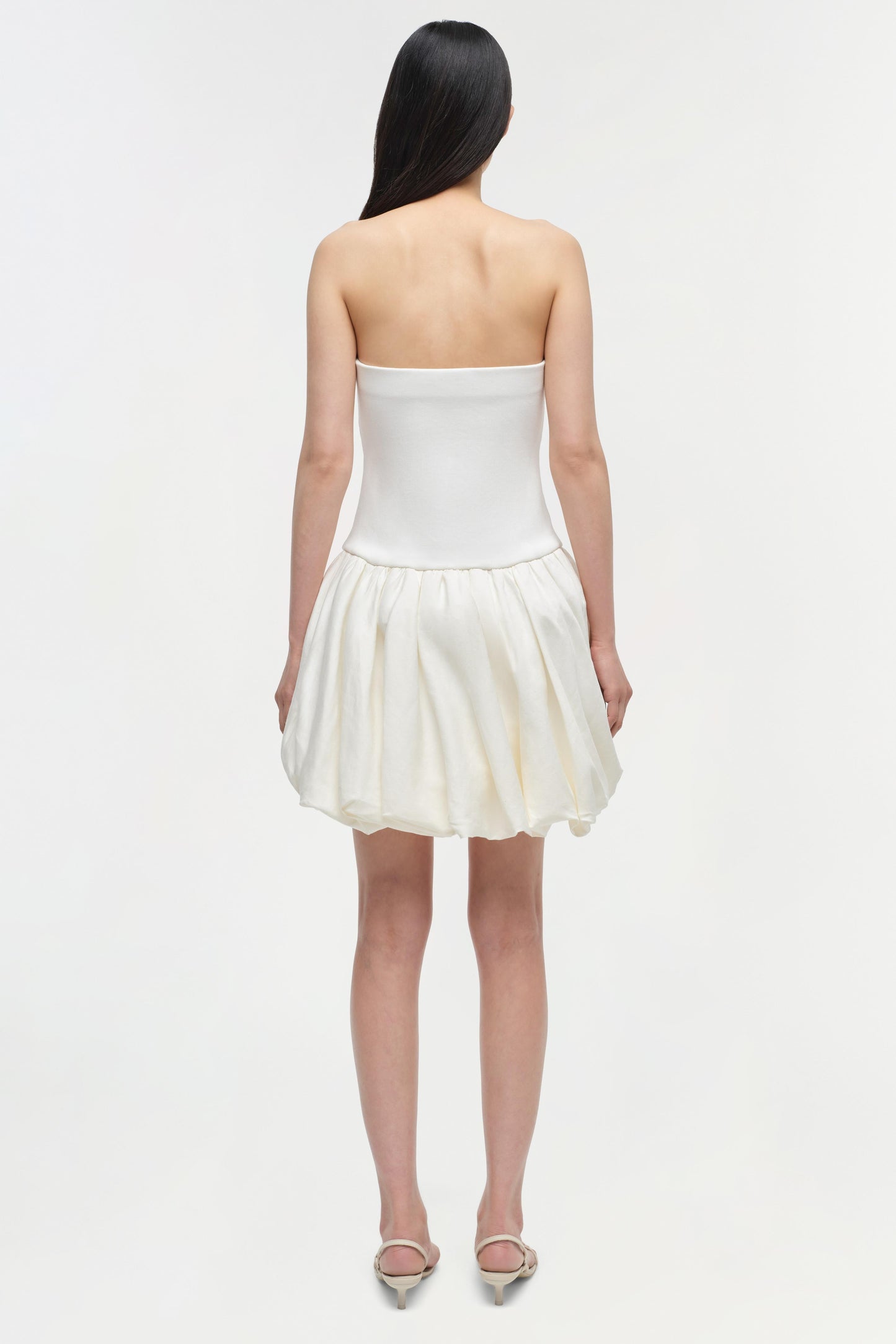 Pollie Strapless Combo Mini Dress