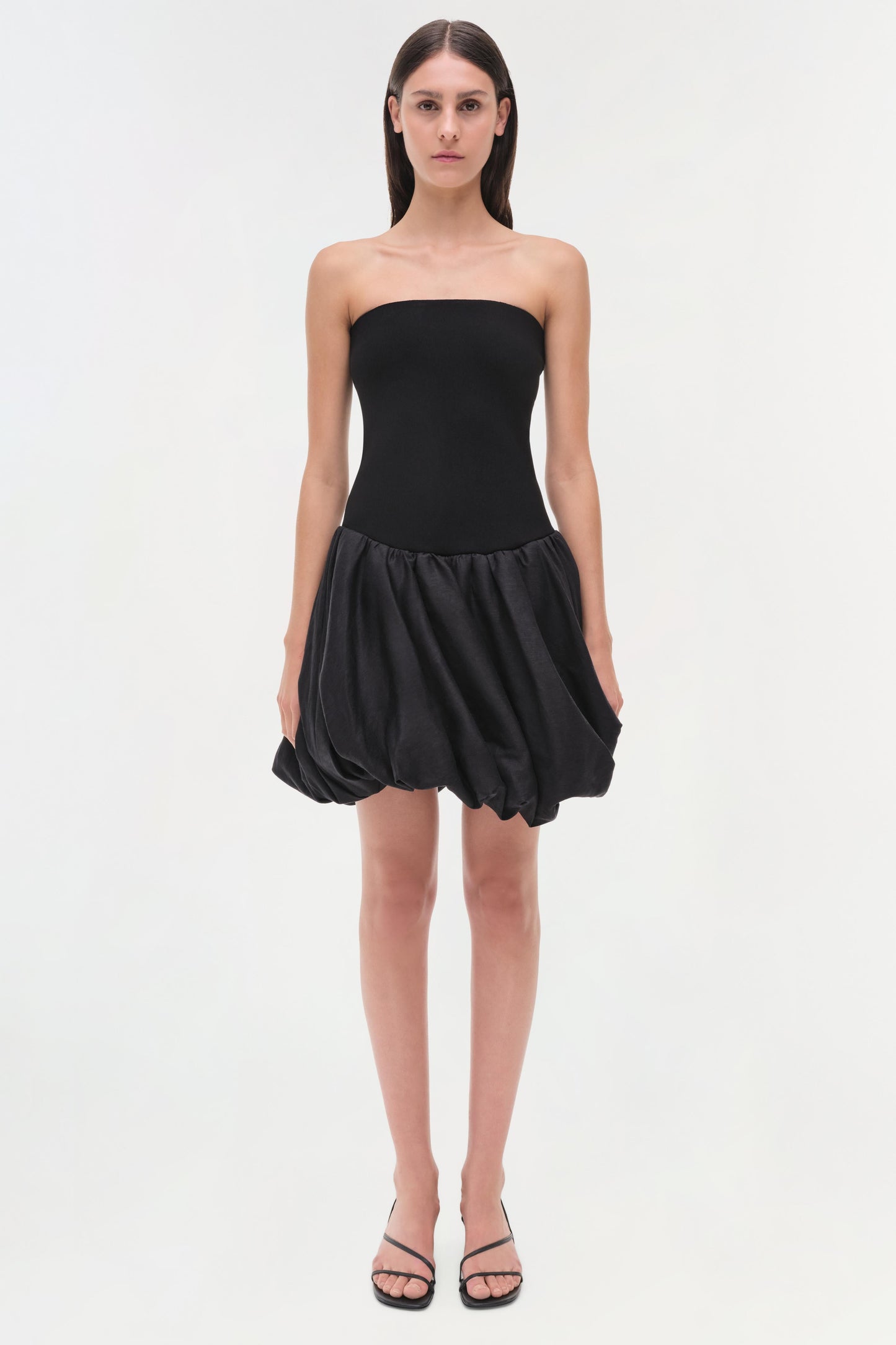 Pollie Strapless Combo Mini Dress