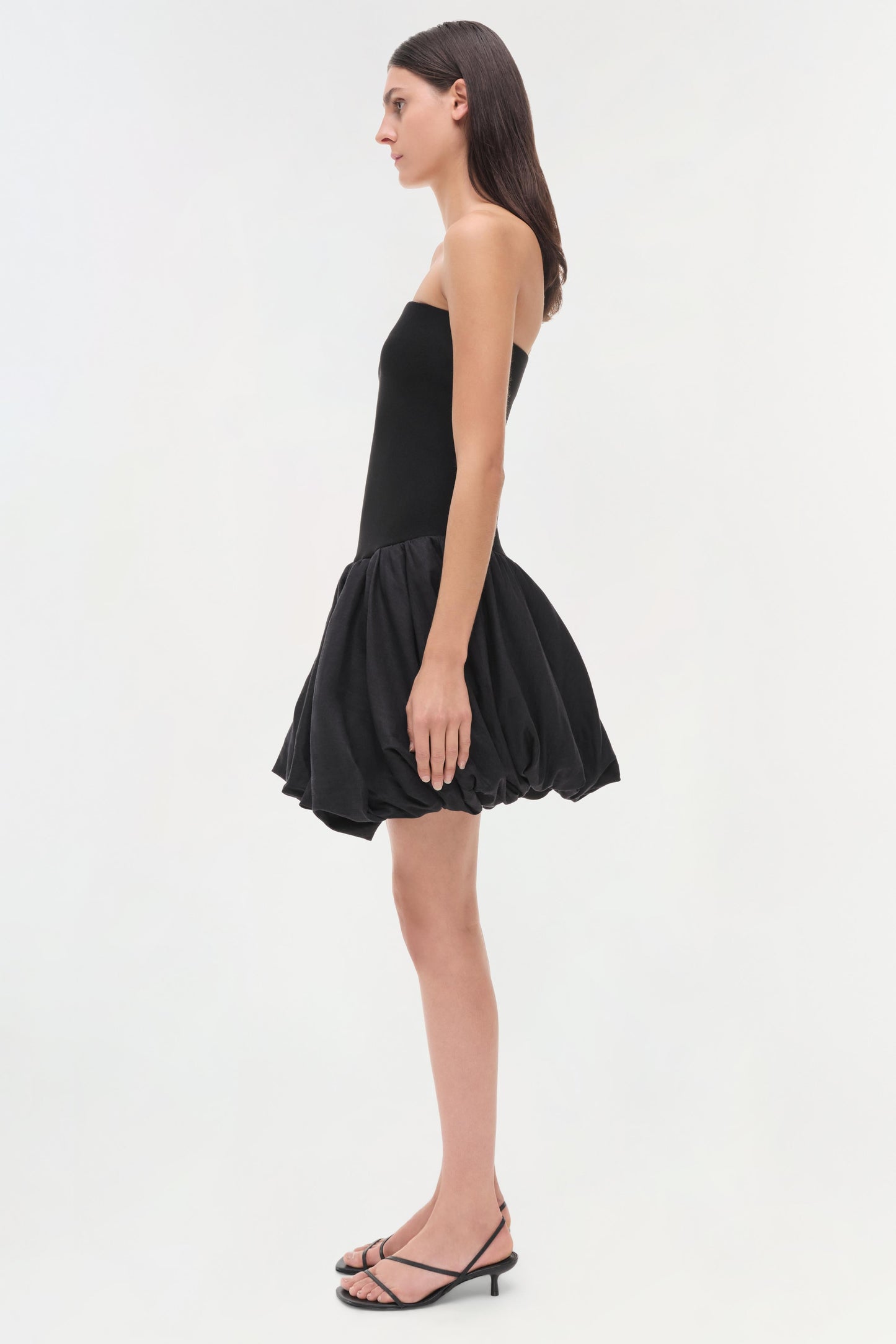 Pollie Strapless Combo Mini Dress
