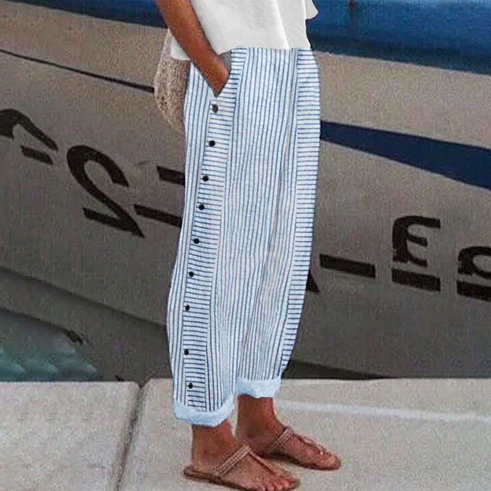Pia Pants for Women – Casual Pants with Side Pockets & Comfortable Cut