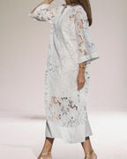 Jennylyn Maxi Dress for Women – Long Airy Lace Dress, Boho Summer Style & Breathable Comfort