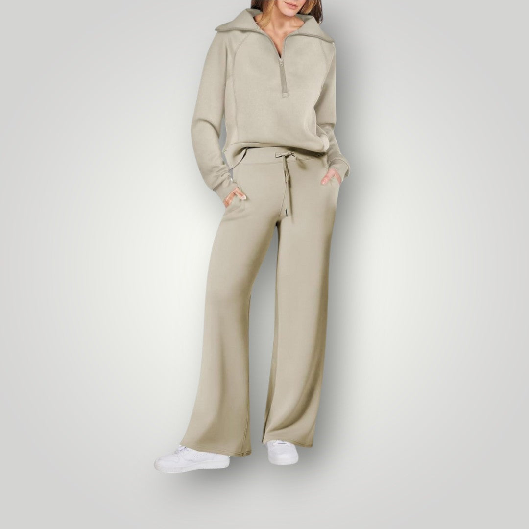 Lilou Loungewear Set for Women – Comfortable Sweatshirt & Jogger Pants in Soft, Luxurious Fabric