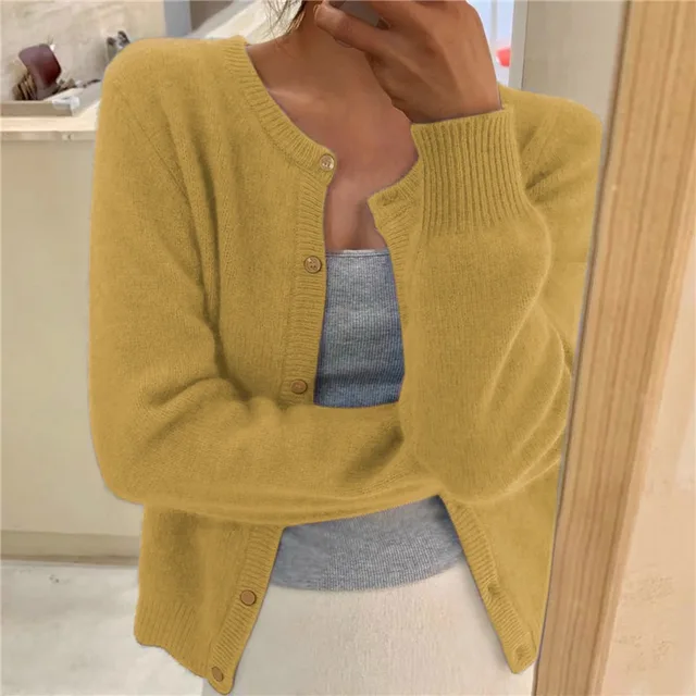 Sydney Cardigan for Women – Soft Knit Vest with Loose Cut & Timeless Elegance