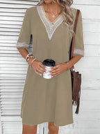 Dream Cotton-Linen Dress for Women – Casual Breathable Cut, Ideal for Everyday