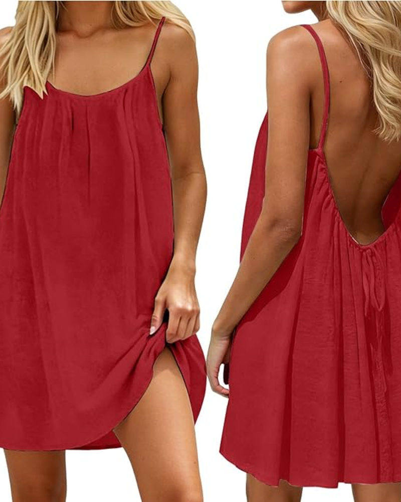 Tinka Dress for Women – Cotton & Linen, Loose Cut & Natural Breathable Summer Style