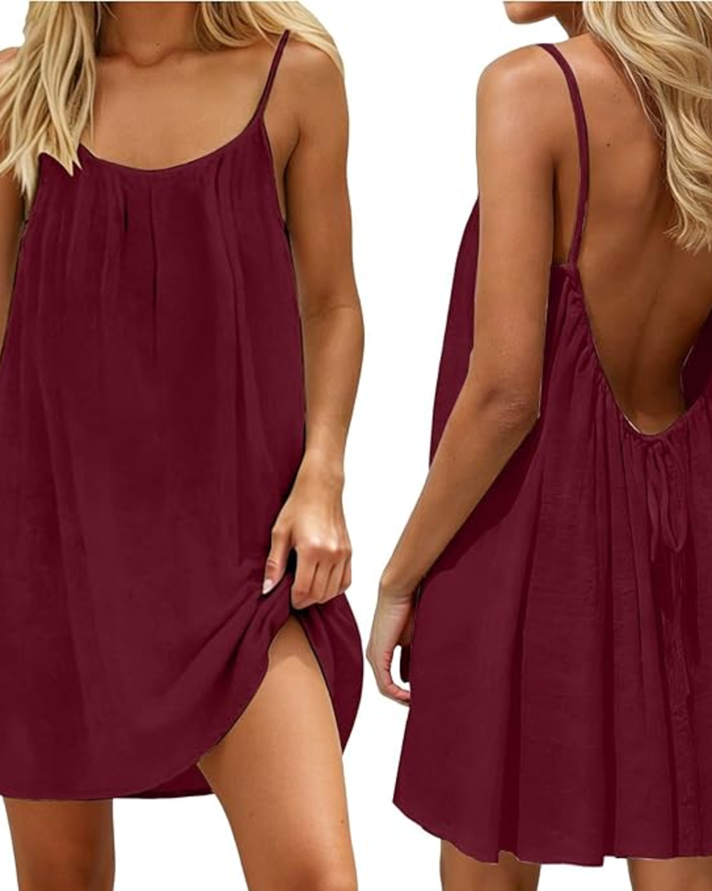 Tinka Dress for Women – Cotton & Linen, Loose Cut & Natural Breathable Summer Style