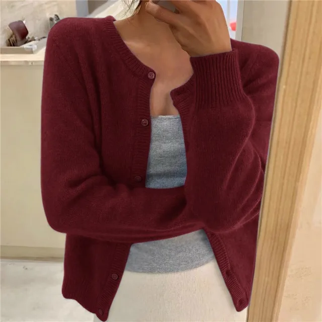 Sydney Cardigan for Women – Soft Knit Vest with Loose Cut & Timeless Elegance